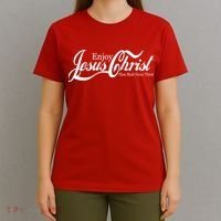Enjoy Jesus Christ Thou Shalt Never Thirst Funny T-Shirt thumb 4