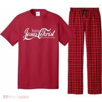 Enjoy Jesus Christ Thou Shalt Never Thirst Funny Pajama Set thumb 0