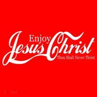 Enjoy Jesus Christ Thou Shalt Never Thirst Funny Hat thumb 2