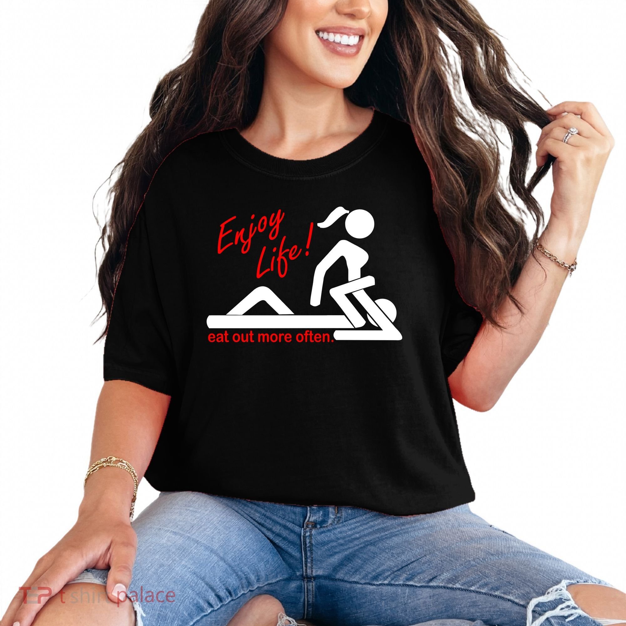 Enjoy Life Eat Out More Often Comfort Colors T-Shirt