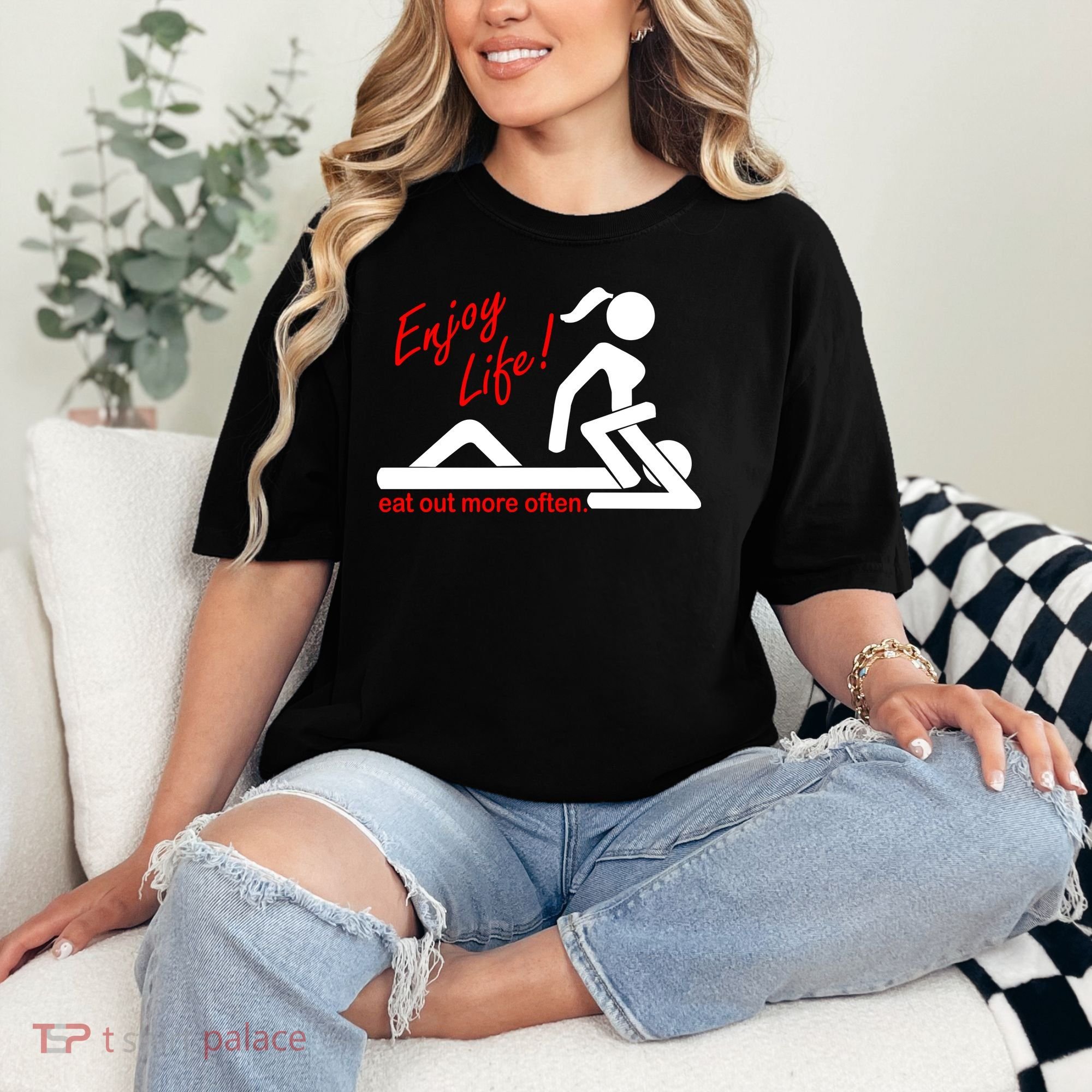 Enjoy Life Eat Out More Often Comfort Colors T-Shirt