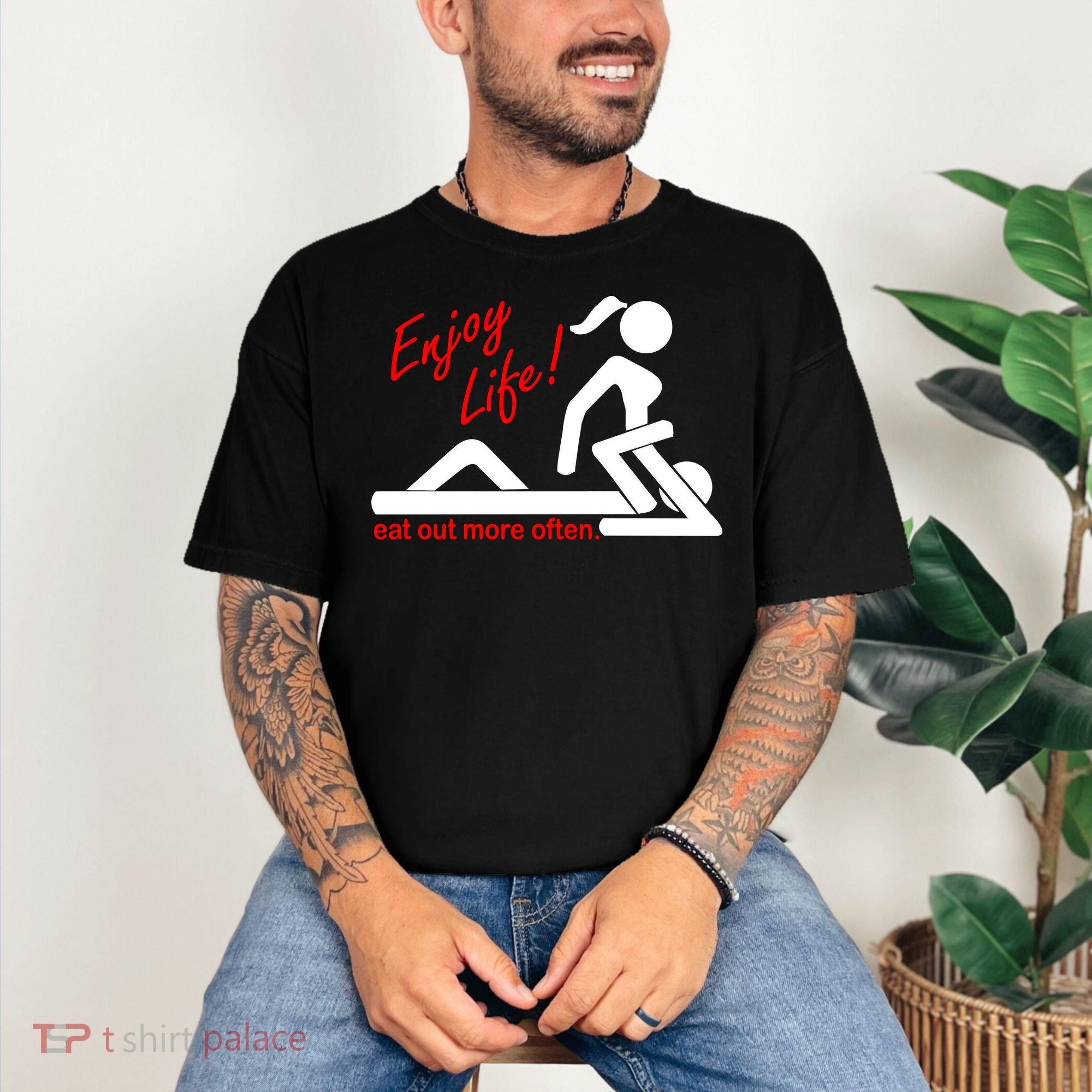 Enjoy Life Eat Out More Often Comfort Colors T-Shirt
