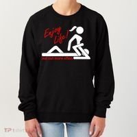 Enjoy Life Eat Out More Often Women's Sweatshirt thumb 0