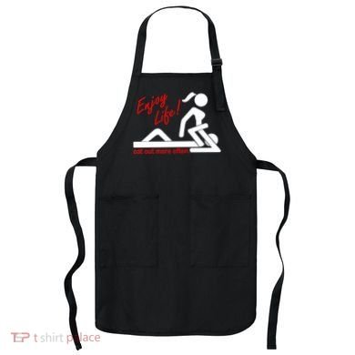 Enjoy Life Eat Out More Often Apron