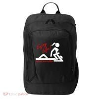 Enjoy Life Eat Out More Often City Backpack thumb 0