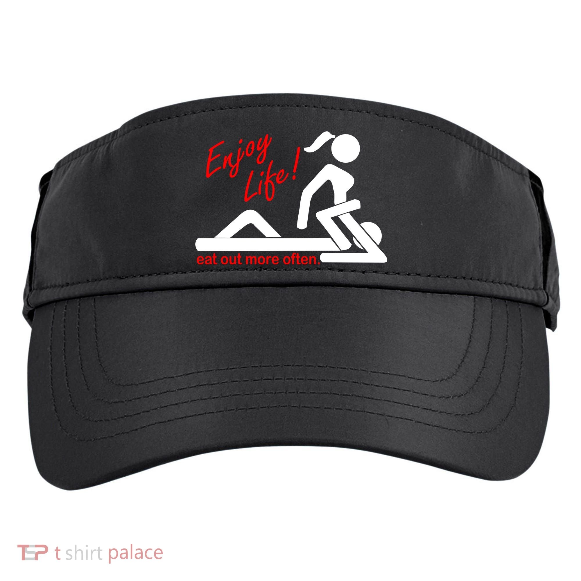 Enjoy Life Eat Out More Often Adult Drive Performance Visor