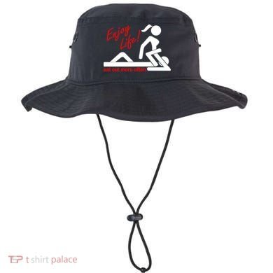 Enjoy Life Eat Out More Often Bucket Hat