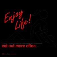 Enjoy Life Eat Out More Often Coffee Mug thumb 5