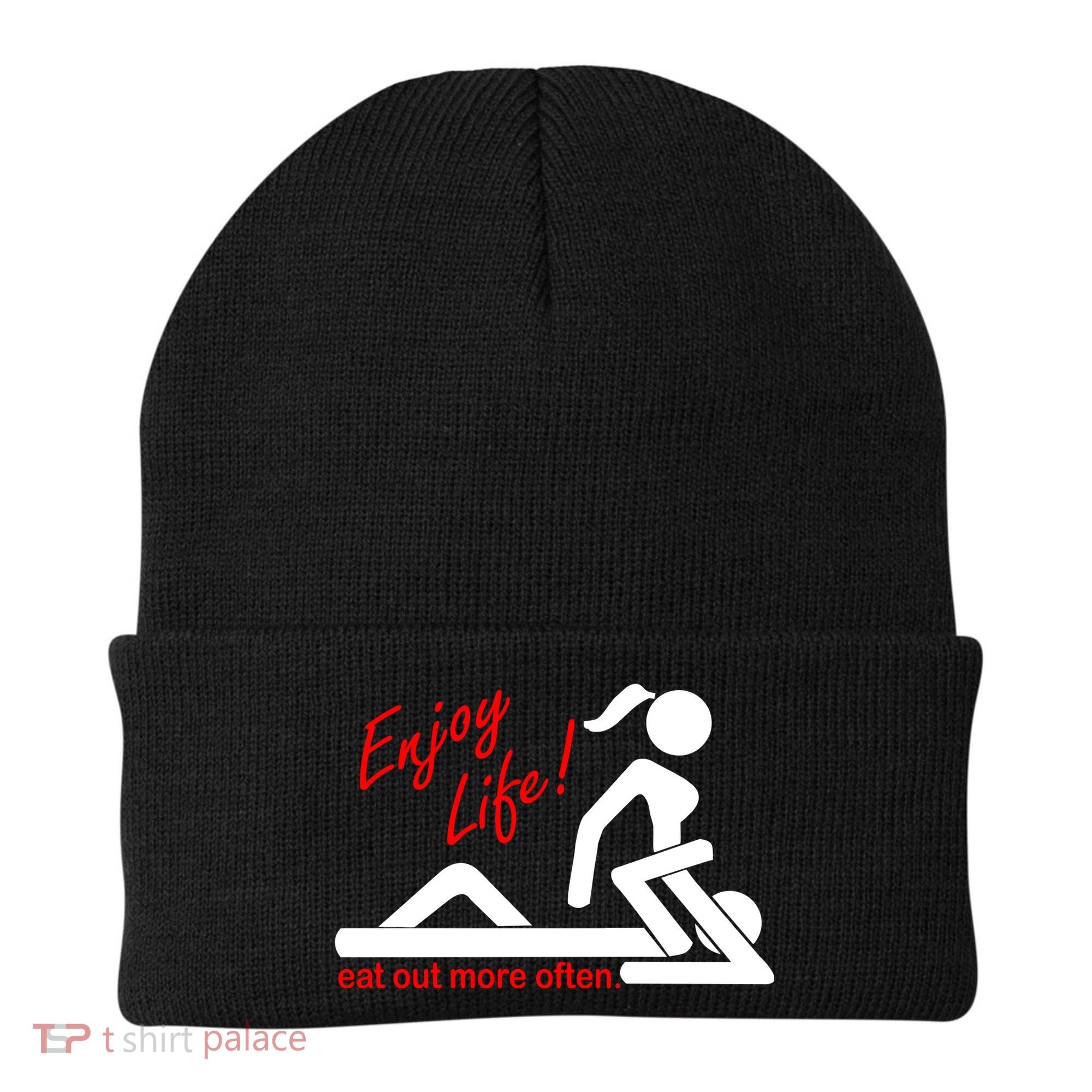 Enjoy Life Eat Out More Often Beanie