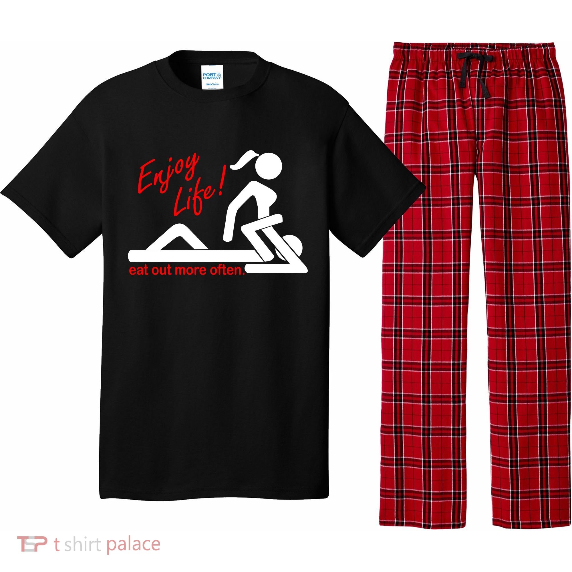 Enjoy Life Eat Out More Often Pajama Set
