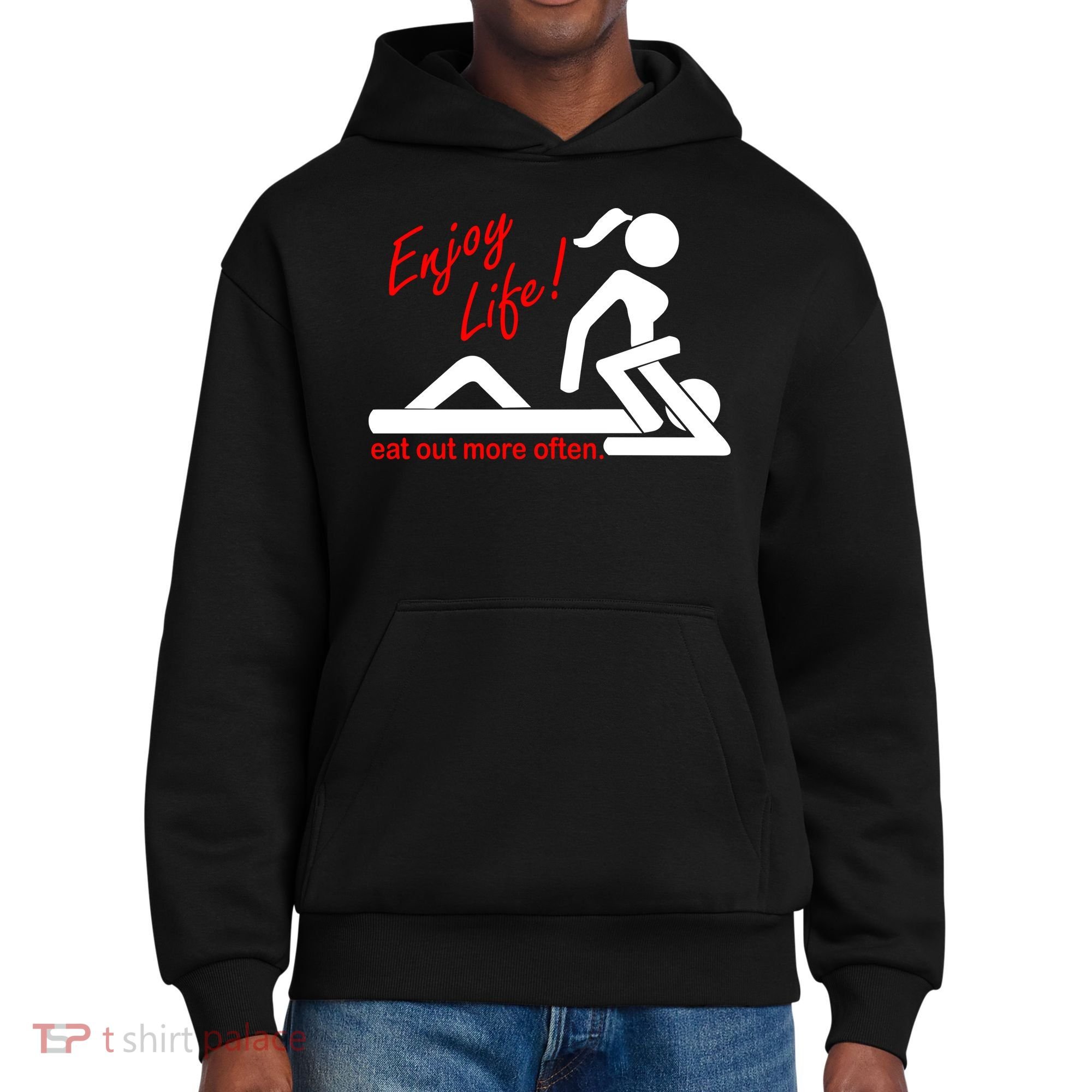 Enjoy Life Eat Out More Often District V.I.T. Heavyweight Hoodie