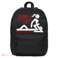 Enjoy Life Eat Out More Often 16 in Basic Backpack thumb 0