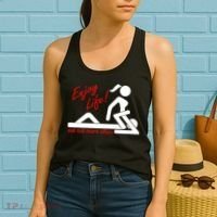 Enjoy Life Eat Out More Often Women's Tank Top thumb 2