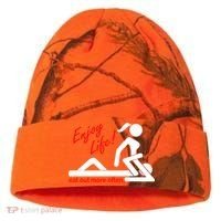 Enjoy Life Eat Out More Often Kati Licensed 12" Camo Cuffed Beanie thumb 0