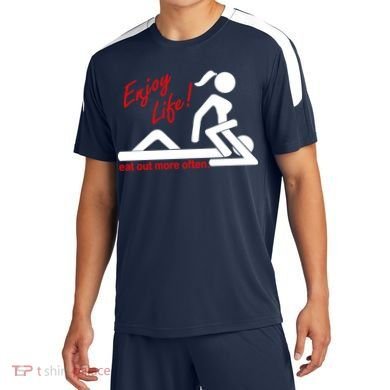 Enjoy Life Eat Out More Often Soccer Jersey