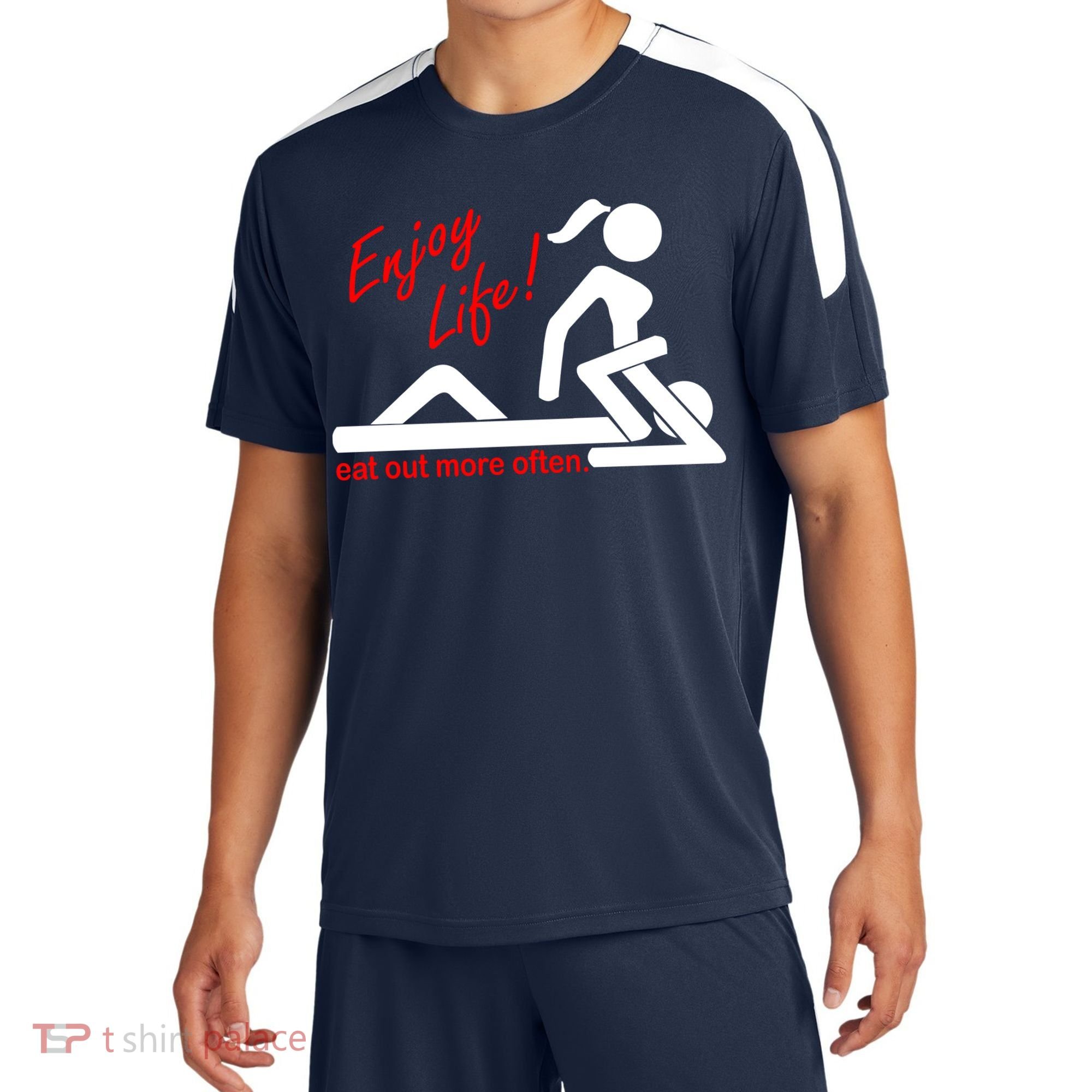 Enjoy Life Eat Out More Often Soccer Jersey