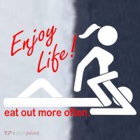 Enjoy Life Eat Out More Often Soccer Jersey thumb 4