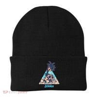 Enjoy Tropical Summer Vacation Skull Beanie thumb 0