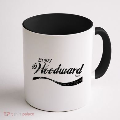 Enjoy Woodward Ave Coffee Mug back