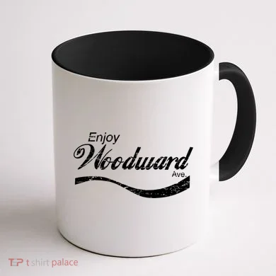 Enjoy Woodward Ave Coffee Mug back