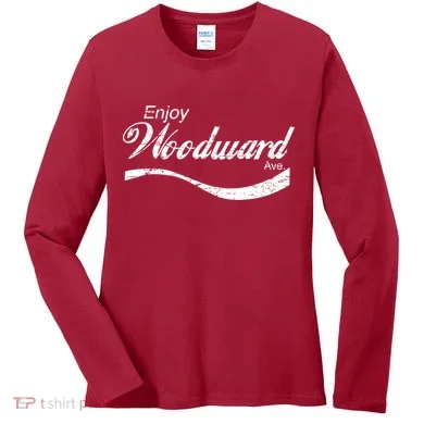 Enjoy Woodward Ave Women's Long Sleeve Shirt