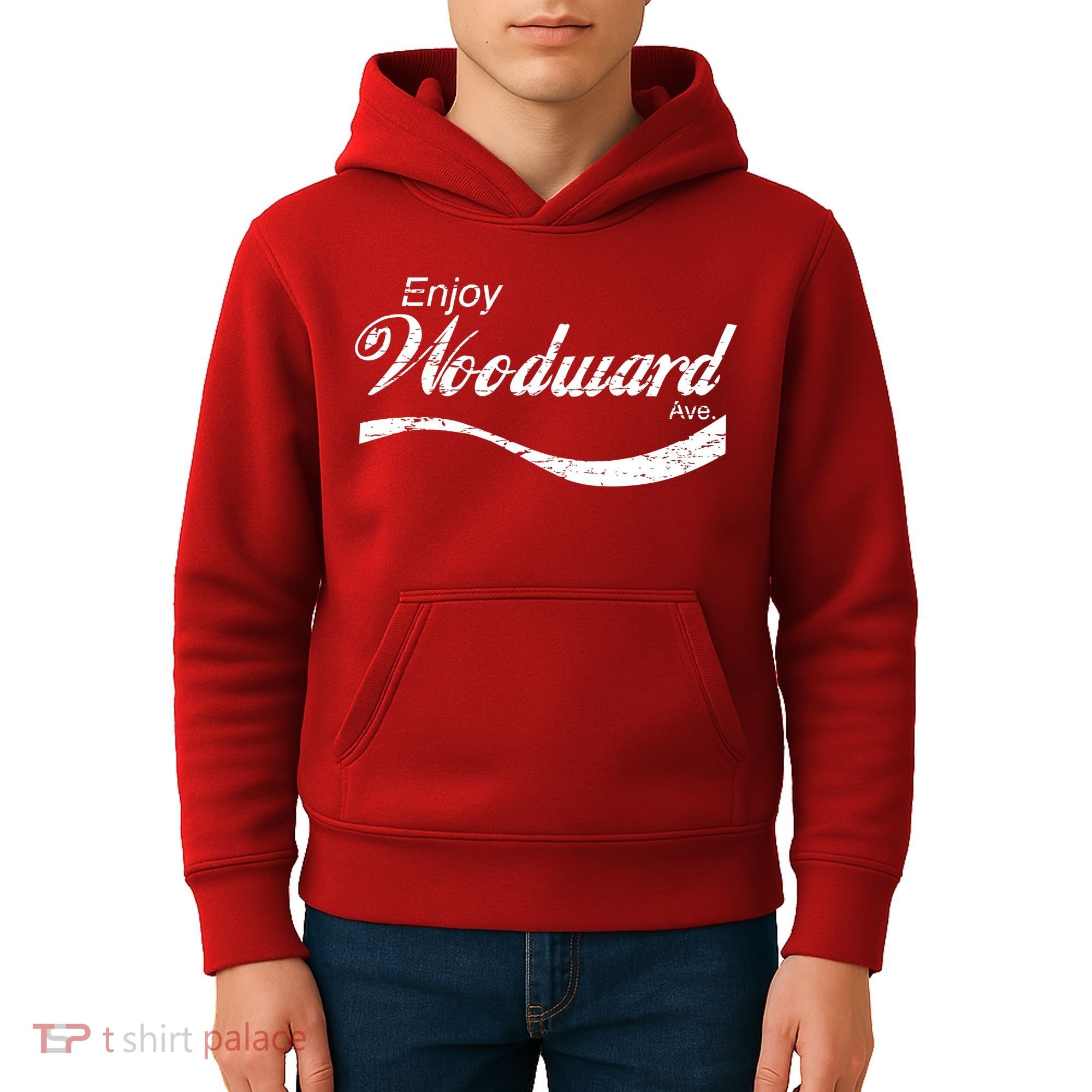 Enjoy Woodward Ave Kids Hoodie