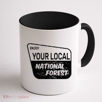 Enjoy Your Local National Forest Coffee Mug thumb 1