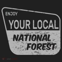 Enjoy Your Local National Forest Beanie thumb 2