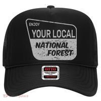 Enjoy Your Local National Forest Hat thumb 0