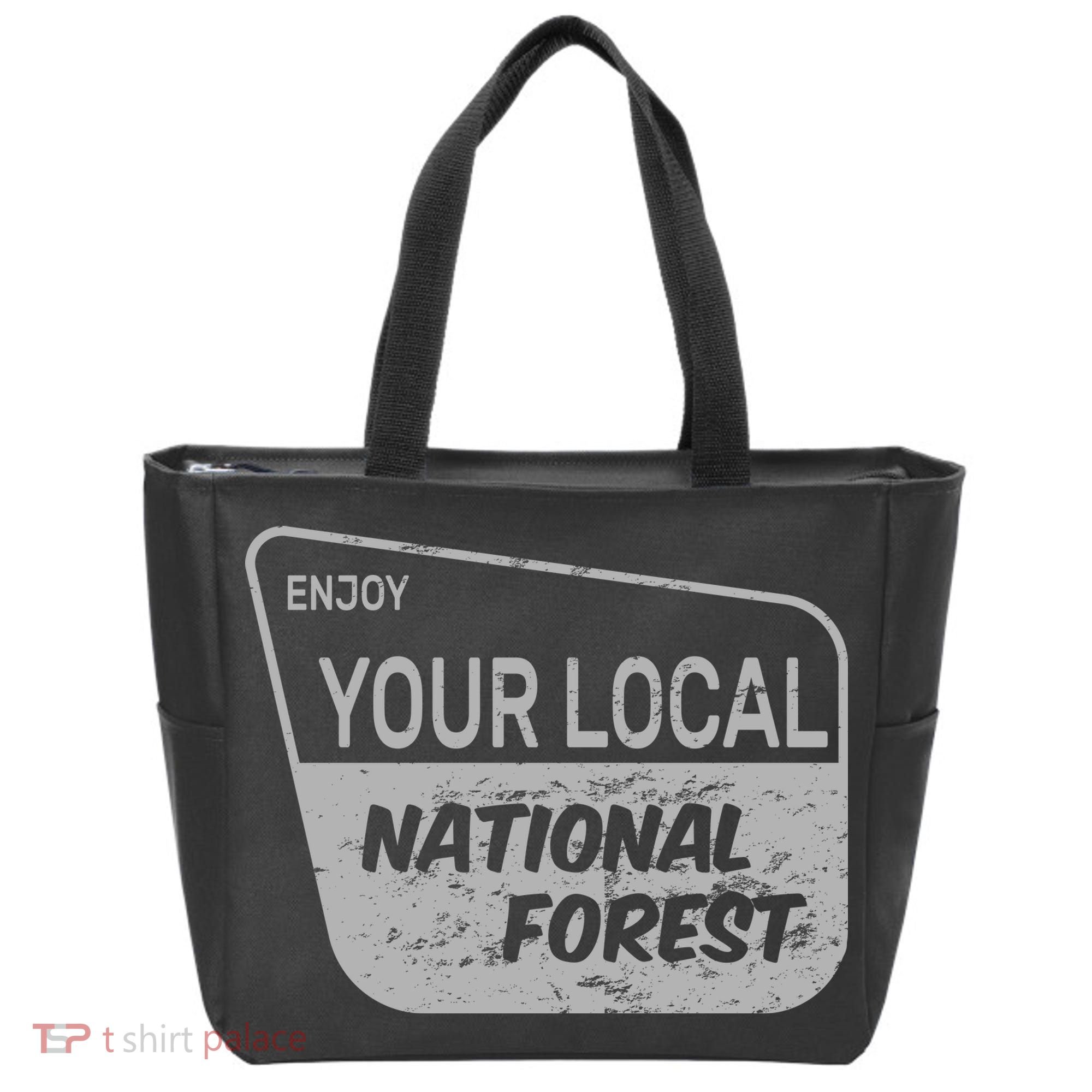 Enjoy Your Local National Forest Tote Bag