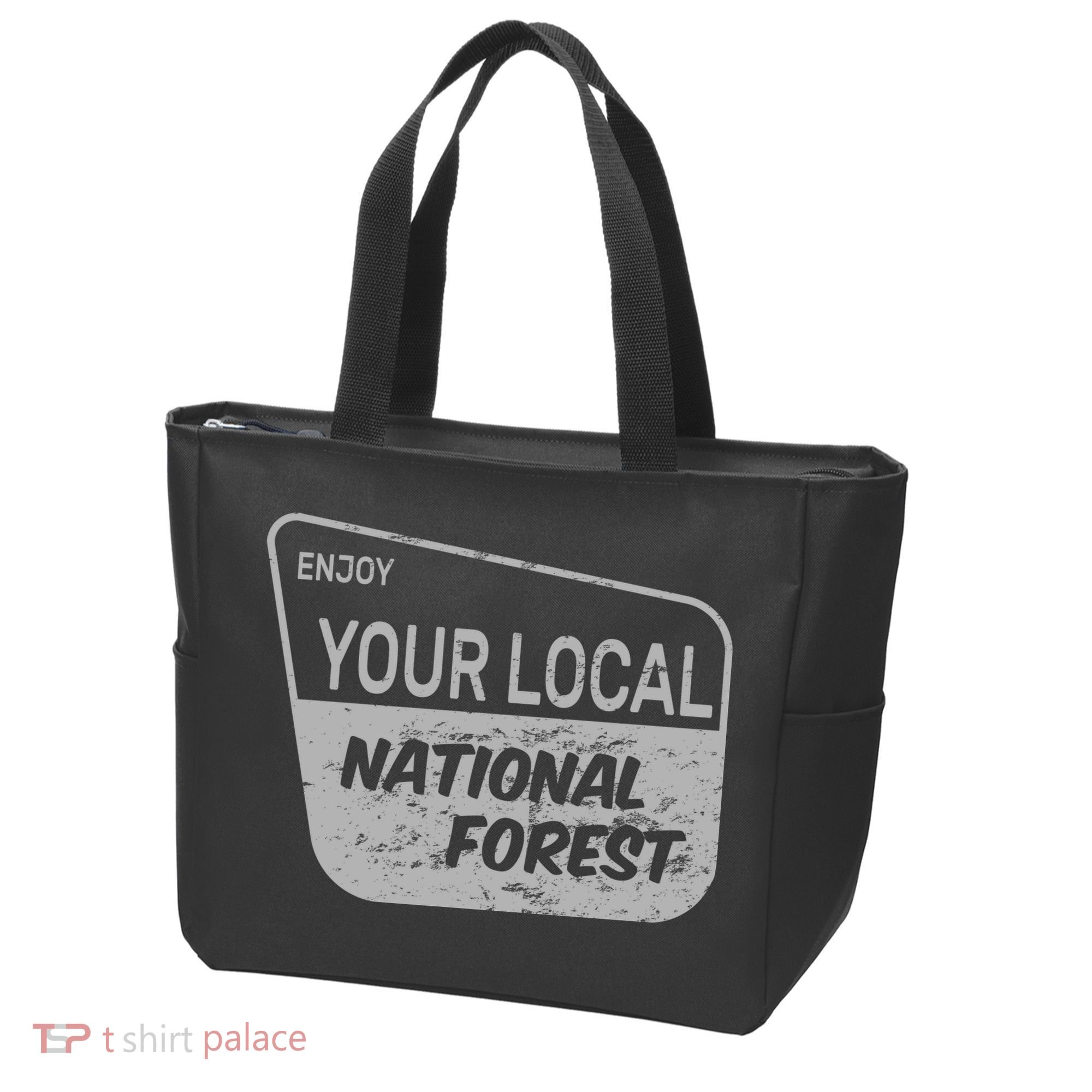 Enjoy Your Local National Forest Tote Bag