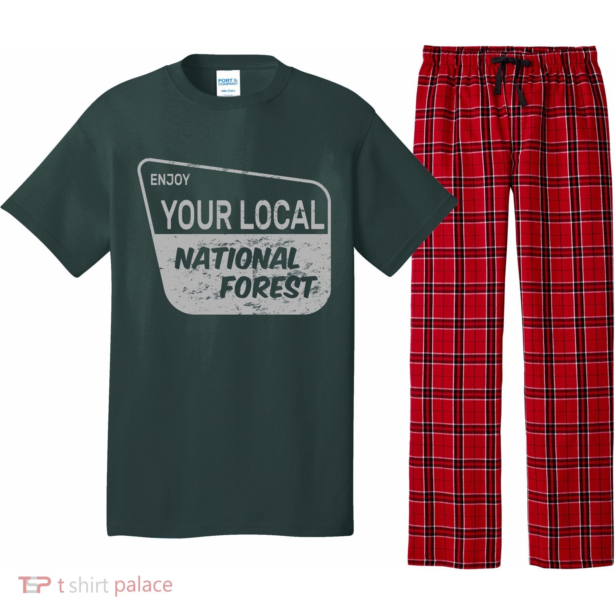 Enjoy Your Local National Forest Pajama Set