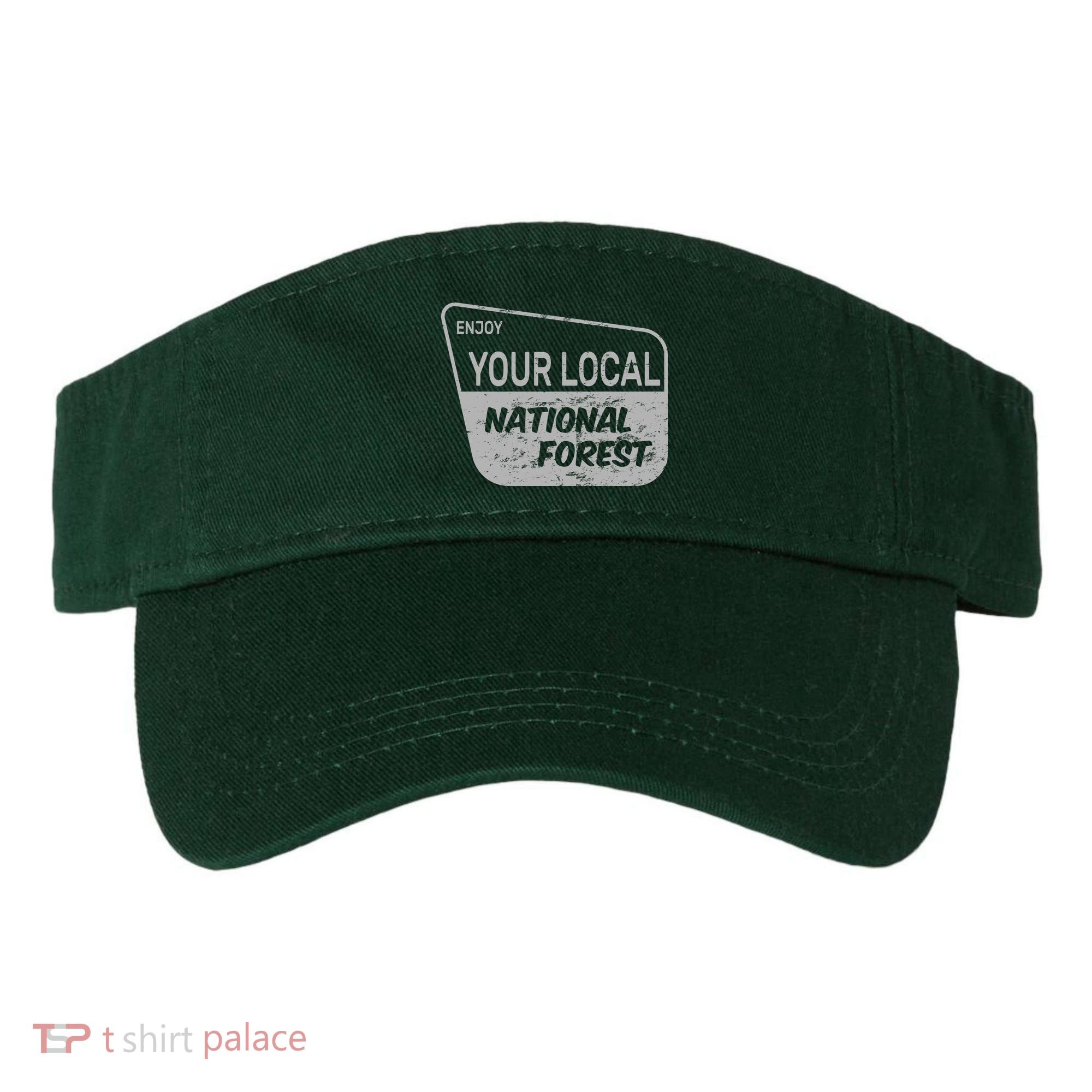 Enjoy Your Local National Forest Visor