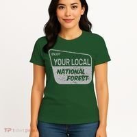 Enjoy Your Local National Forest Women's T-Shirt thumb 4