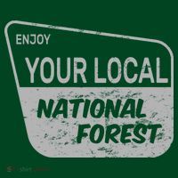 Enjoy Your Local National Forest Kids Hoodie thumb 2