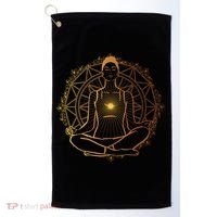 Enlightened Spiritual Golf Towel thumb 0