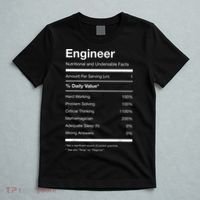 Engineer Nutrition Nutritional Facts Funny T-Shirt thumb 5