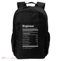 Engineer Nutrition Nutritional Facts Funny Backpack thumb 0