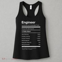 Engineer Nutrition Nutritional Facts Funny Women's Tank Top thumb 3