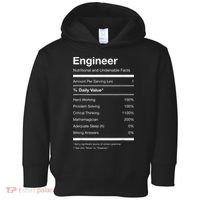Engineer Nutrition Nutritional Facts Funny Toddler Hoodie thumb 0