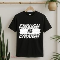 Enough Is Enough Black Lives Matter Protest T-Shirt thumb 2
