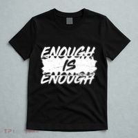 Enough Is Enough Black Lives Matter Protest T-Shirt thumb 5