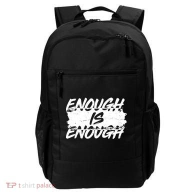 Enough Is Enough Black Lives Matter Protest Backpack