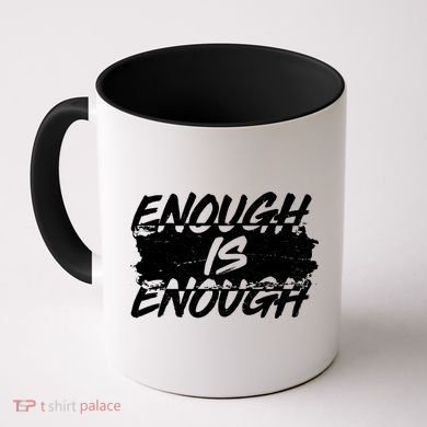 Enough Is Enough Black Lives Matter Protest Coffee Mug