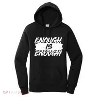 Enough Is Enough Black Lives Matter Protest Women's Hoodie thumb 0