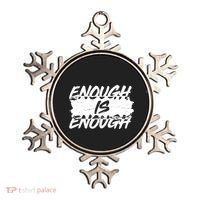 Enough Is Enough Black Lives Matter Protest Ornament thumb 0