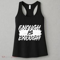 Enough Is Enough Black Lives Matter Protest Women's Tank Top thumb 3