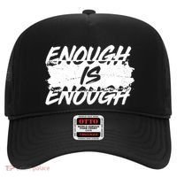 Enough Is Enough Black Lives Matter Protest Hat thumb 0