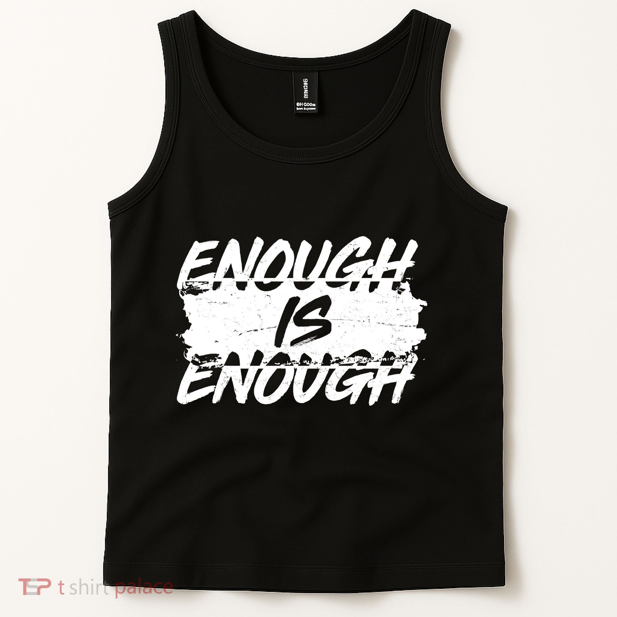 Enough Is Enough Black Lives Matter Protest Tank Top