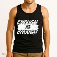 Enough Is Enough Black Lives Matter Protest Tank Top thumb 3